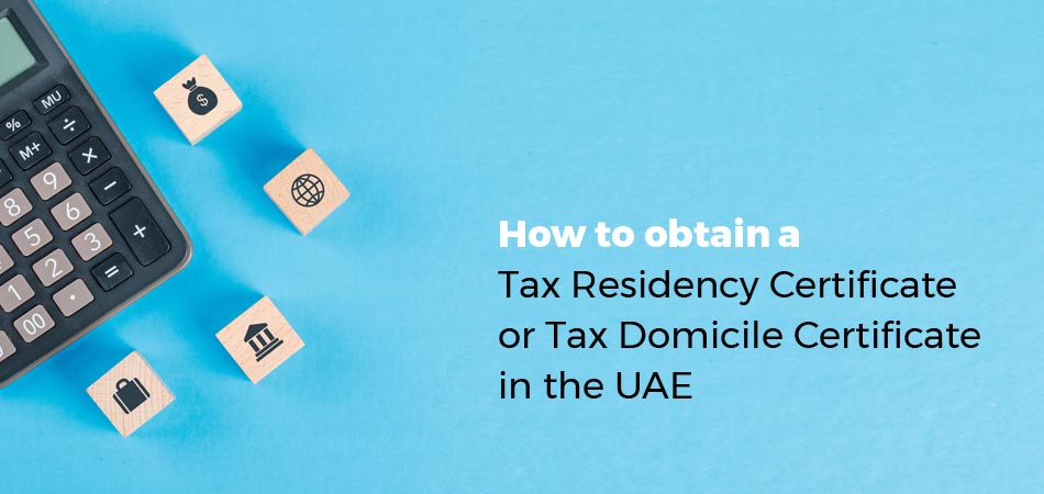 Tax Residency Certificate in the UAE